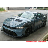 2024-2026 Ford Mustang GTD Style Front Bumper Cover w/ Matte Black Lip