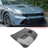 2024-2026 Mustang GTD Style Front Bumper Cover + Hood + Fender (Gloss Lip)