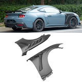 2024-2026 Mustang GTD Style Front Bumper Cover + Hood + Fender (Gloss Lip)