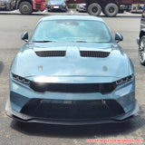 2024-2026 Mustang GTD Style Front Bumper Cover + Hood + Fender (Gloss Lip)