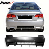 2007-2013 BMW E92 E93 3 Series M3 Style Unpainted Rear Bumper Cover PP
