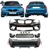 2014-2021 BMW F22 F23 2 Series M2 Style Front & Rear Bumper Cover PP