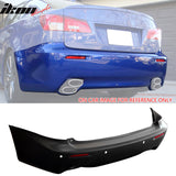 2006-2013 Lexus IS250 IS350 IS F Style Rear Bumper Cover W/Muffler Tip