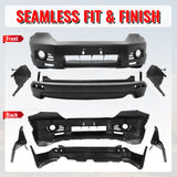 2007-2009 Honda CR-V CRV MD Style Front + Rear Bumper Cover PP