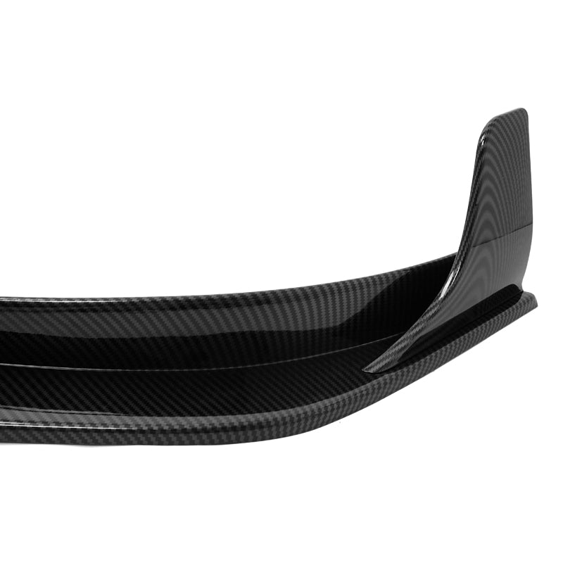 2017-2023 Tesla Model 3 V4 3PCS Front Bumper Lip w/ Winglets ABS