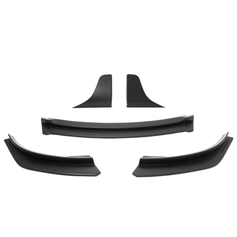 2017-2023 Tesla Model 3 V4 3PCS Front Bumper Lip w/ Winglets ABS