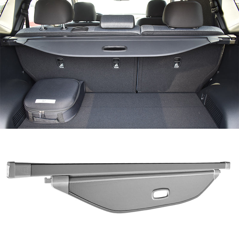 2021-2023 Hyundai Santa Fe 3D Trunk Mat Liner + Gray Cargo Cover TPE