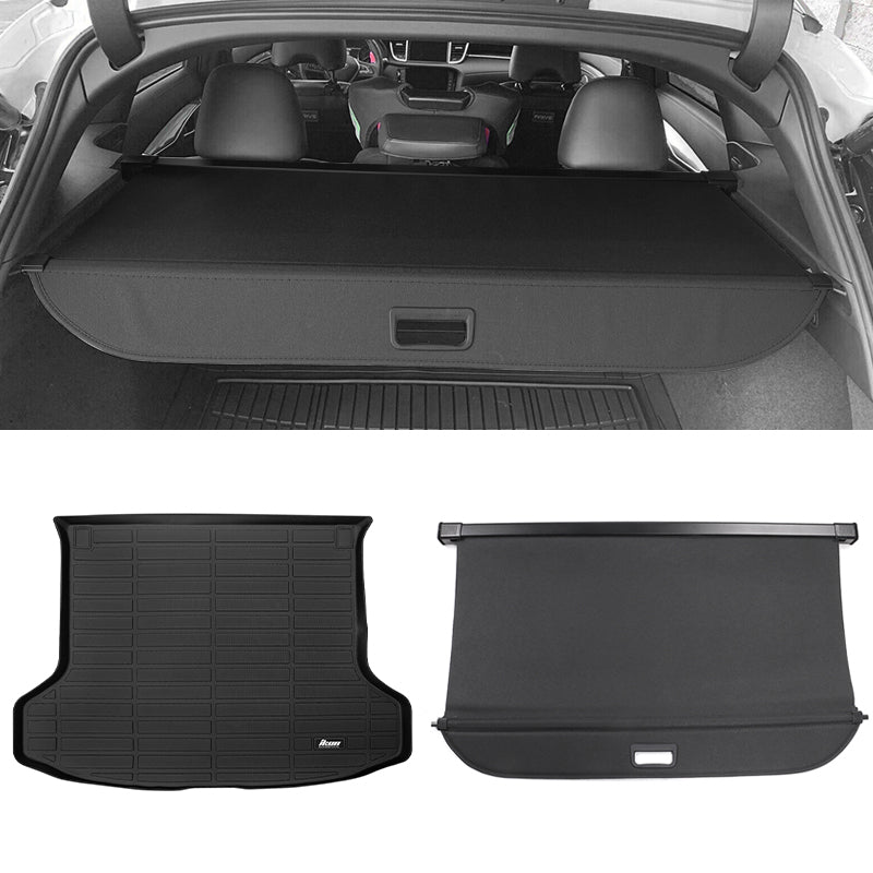 2019-2025 INFINITI QX50 3D Trunk Mat Cargo Liner + Cargo Cover TPE