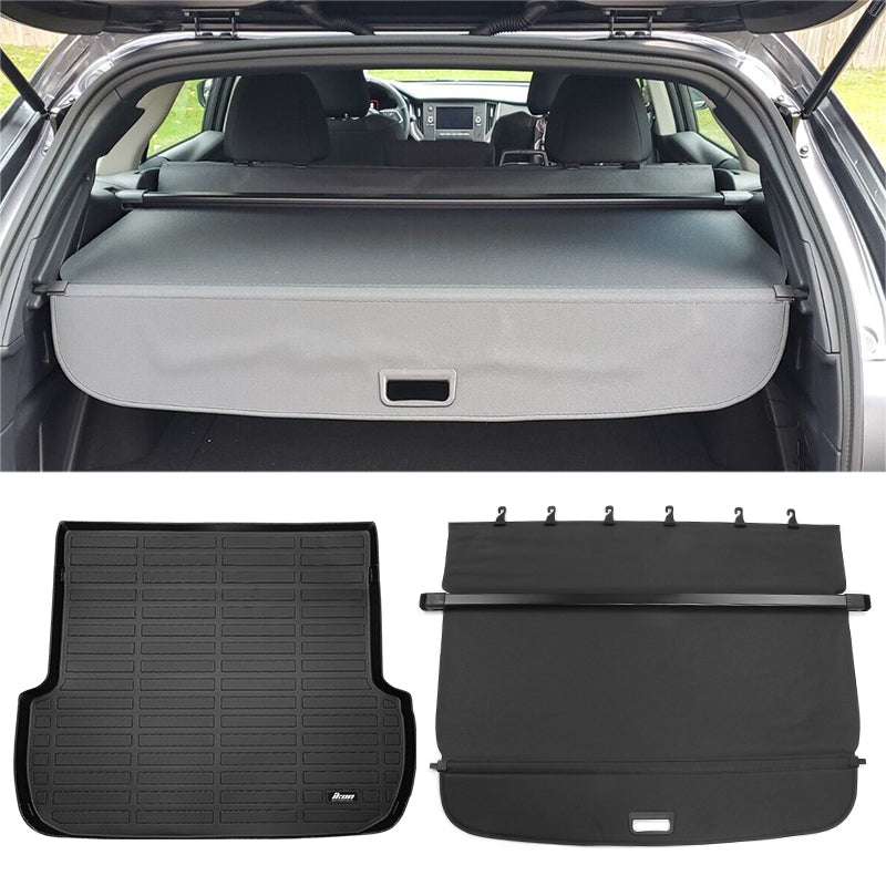 2020-2025 Subaru Outback 3D Trunk Mat Cargo Liner + Cargo Cover TPE