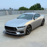 2024-2026 Mustang Ecoboost& GT Front Splitter w/ Stainless Steel Rods