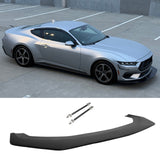 2024-2026 Mustang Ecoboost& GT Front Splitter w/ Stainless Steel Rods