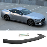 2024-2026 Mustang Ecoboost& GT Front Splitter w/ Stainless Steel Rods