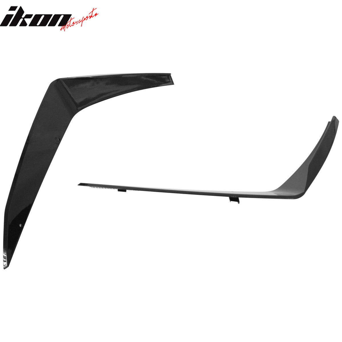 2019-2024 Chevy Camaro ZL1 Style Front Bumper Cover Gloss Black Canard