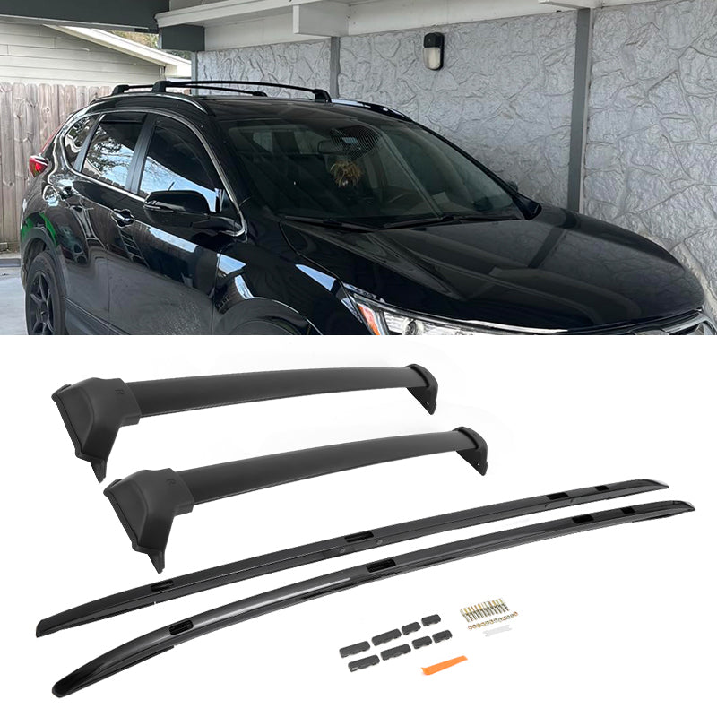 Roof Rack Side Rail Cross Bars for Honda CR-V 2017-2022 OE Style Aluminum