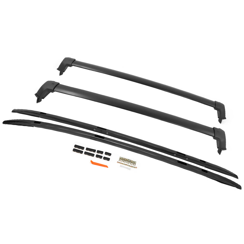 Roof Rack Side Rail Cross Bars for Honda CR-V 2017-2022 OE Style Aluminum