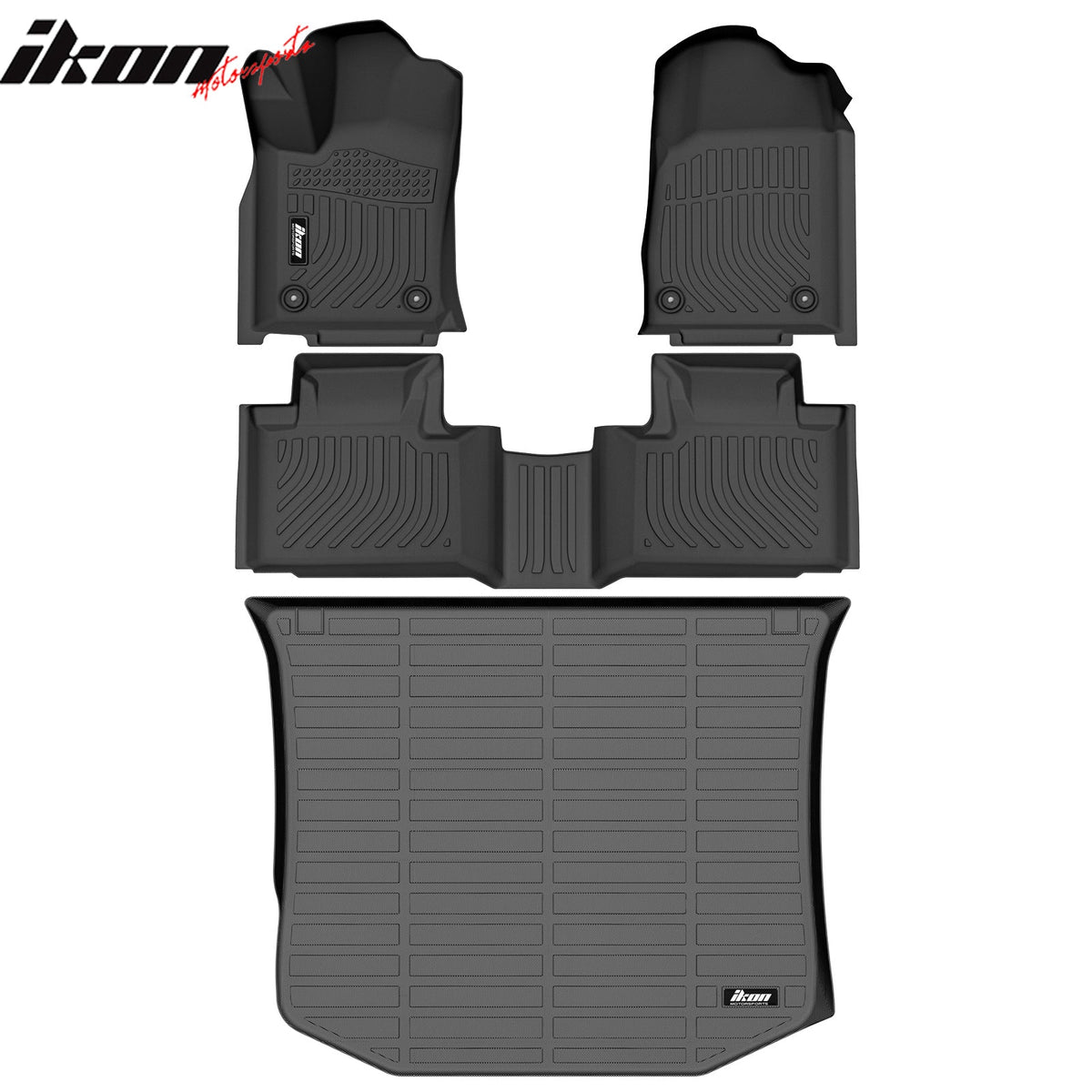 3D Molded Floor Mats + Trunk Mat for Jeep Grand Cherokee WK 2011-2022 TPE