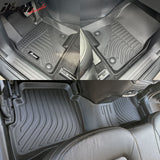 3D Molded Floor Mat + Trunk Mat + Backrest Mat for Mazda CX-5 2017-2025 TPE