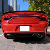15-23 Dodge Charger Front & Rear Bumper Cover w/ Fender Flare/Diffuser