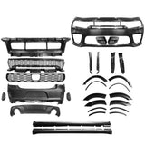 15-23 Dodge Charger Front & Rear Bumper Cover w/ Fender Flare/Diffuser