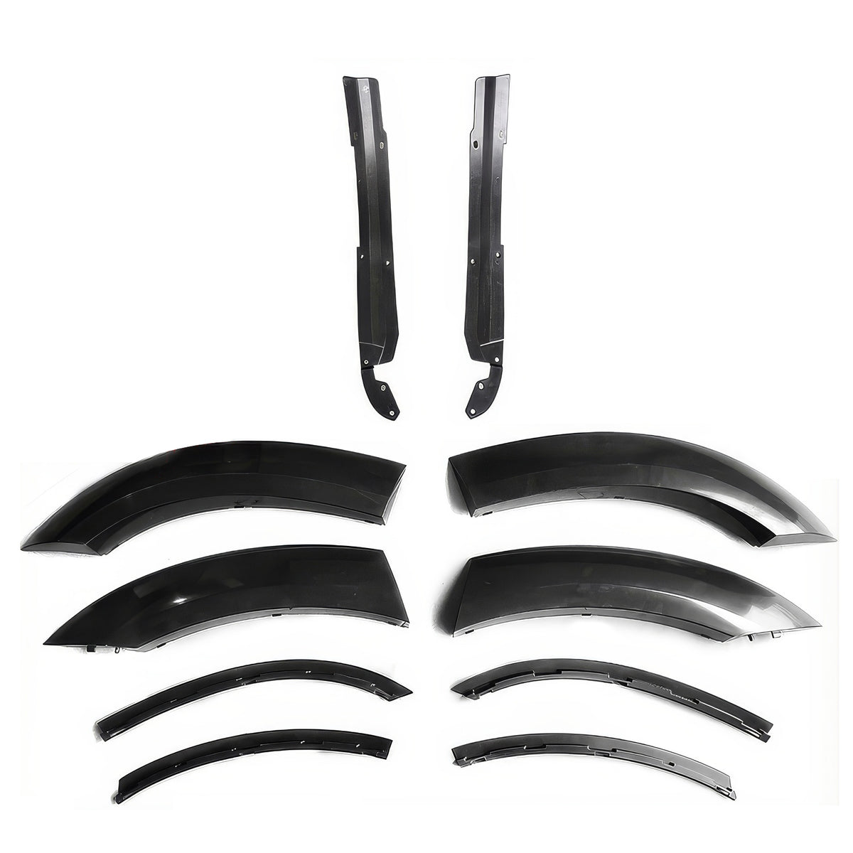 15-23 Dodge Charger Front & Rear Bumper Cover w/ Fender Flare/Diffuser