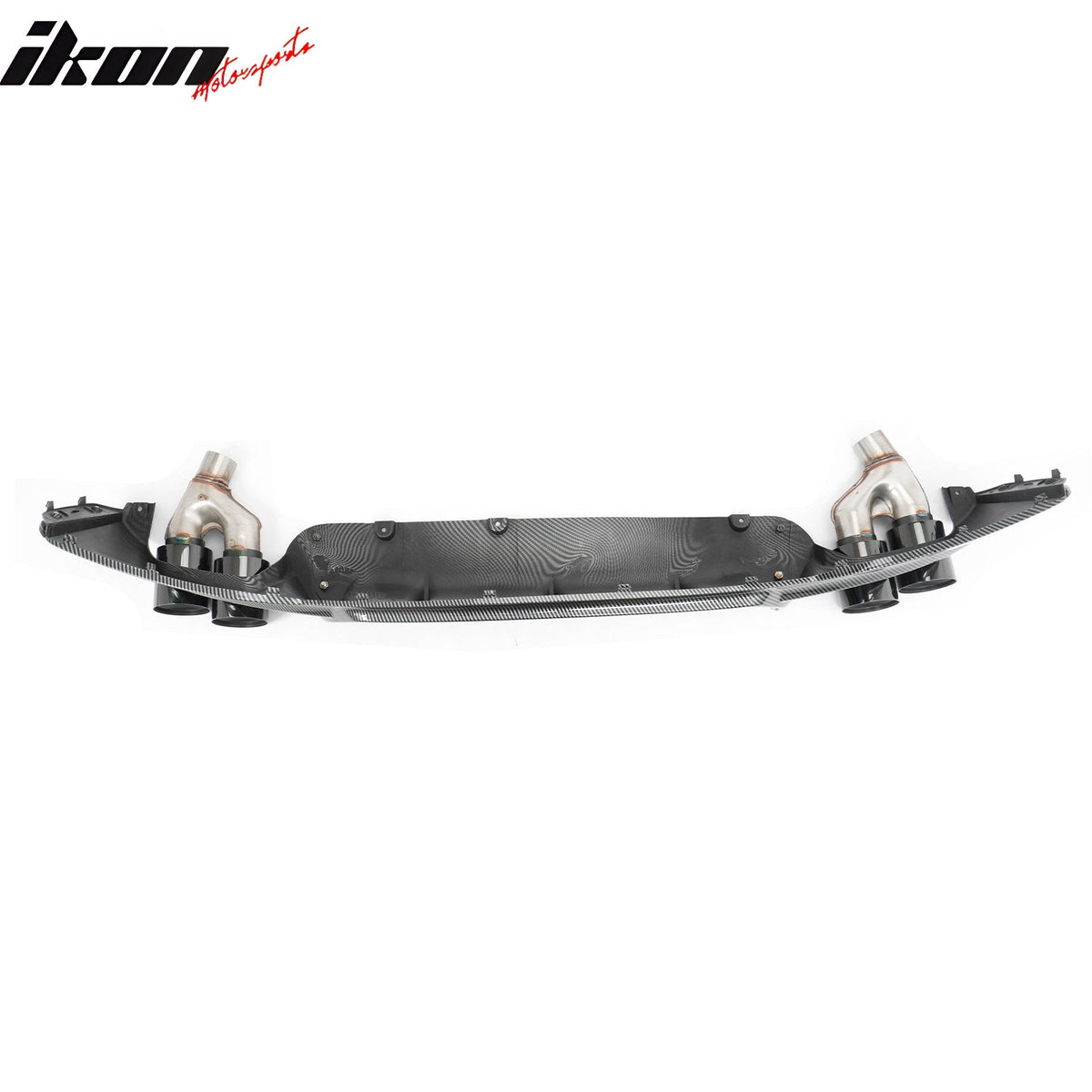 Rear Diffuser for BMW G30 2021-2023 Competition Style CF Print Black Quad Tips