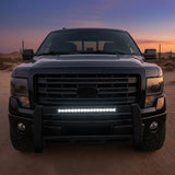 2009-2014 Ford F-150 Bull Bar Front Brush Bumper Grille Guard W/LED