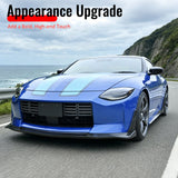 2023-2026 Nissan Z 400Z VRS Style Matte Black Front Bumper Lip W/ Winglets ABS