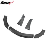 2023-2026 Nissan Z 400Z VRS Style Carbon Fiber Print Front Bumper Lip W/ Winglets ABS