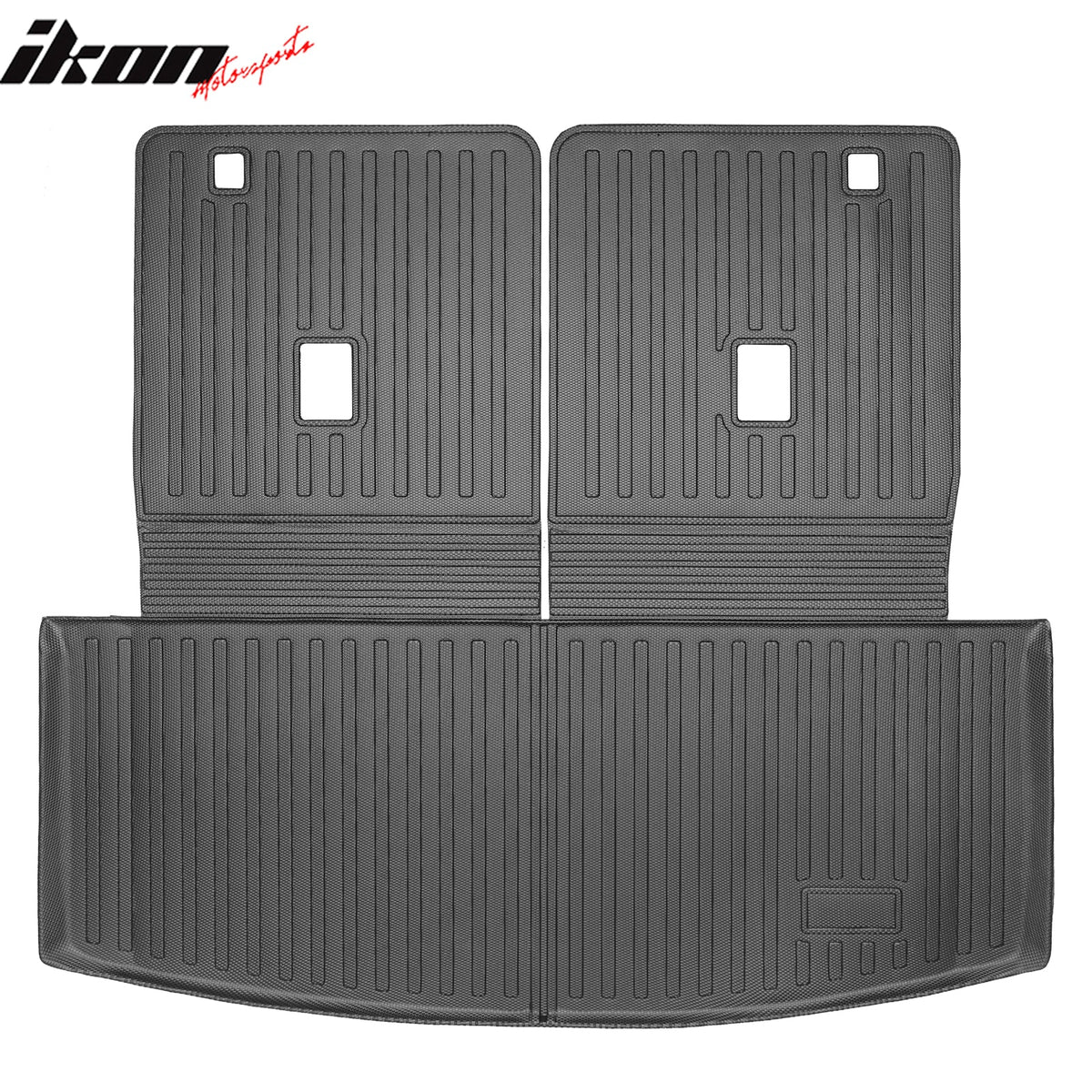 2020-2021 Ford Explorer 6 Seats TPE Floor Mats Liner+ Trunk Mat w/ Backrest Mat
