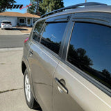 2006-2012 Toyota RAV4 5 Seats TPE All Weather Floor Mats+ Trunk Mat+ Backrest Mats + Window Visors
