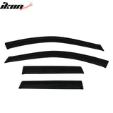 2007-2008 Acura RDX TPE All Weather Floor Mats + Rear Trunk Mat + Backrest Mats + Window Visors