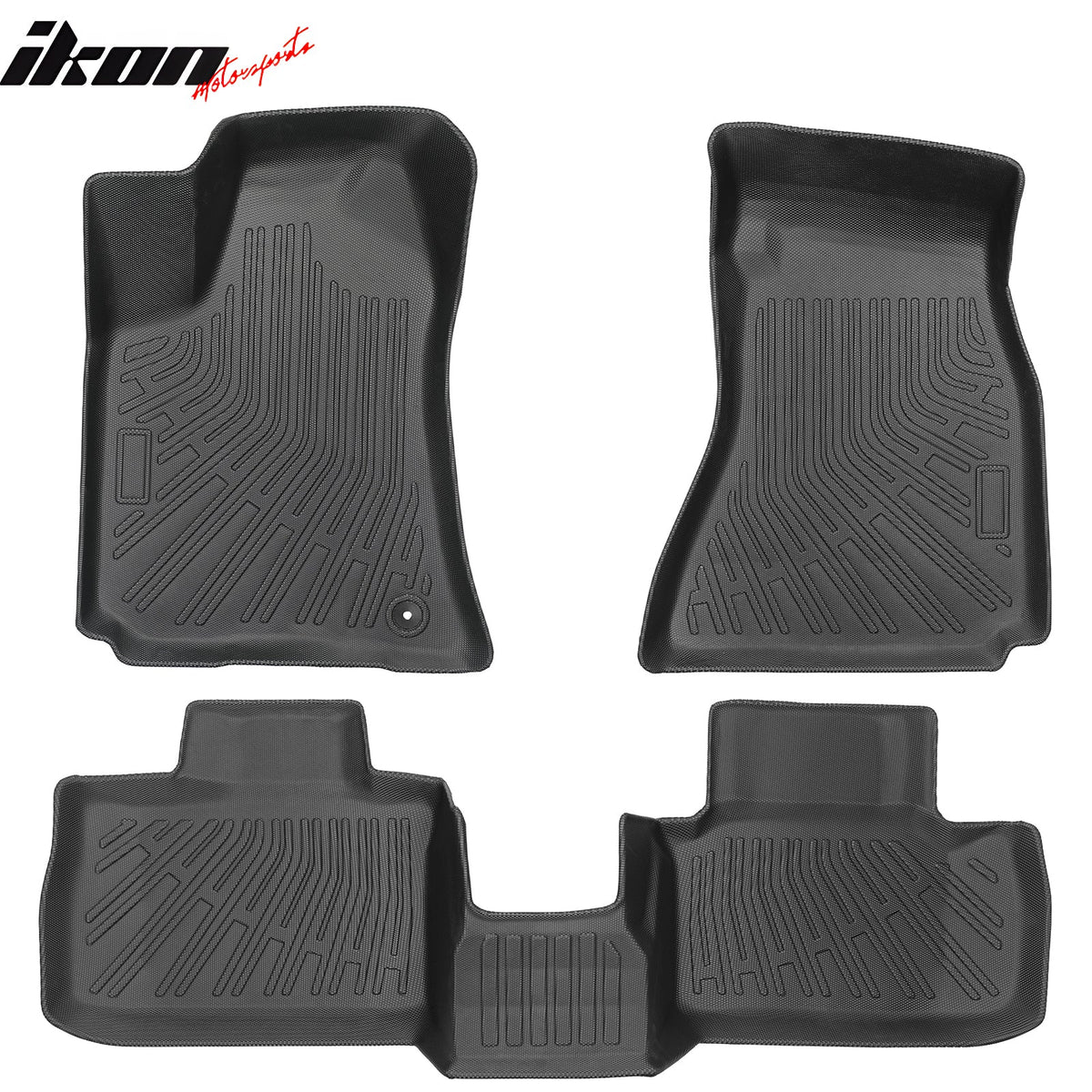 2006-2010 Dodge Charger RWD TPE All Weather Floor Mat + Trunk Mat + Backrest Mats + Window Visors