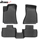 2006-2010 Dodge Charger RWD TPE All Weather Floor Mat + Trunk Mat + Backrest Mats + Window Visors