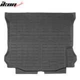 2007-2013 Jeep Wrangler JK 4-Door TPE All Weather Floor Mat + Trunk Mat + Backrest Mats + Window Visors