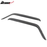 2007–2018 Jeep Wrangler JK 2DR 3D Molded Floor Mat Carpet TPE + Window Visors
