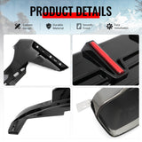 2023-2026 BMW G20 3-Series 320/330 W/M Sport Bumper & M340i/M340i xDrive IKON Style Gloss Black Rear Bumper Lip Diffuser W/LED & Aprons & Exhaust Tips