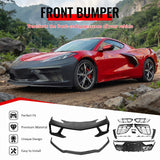 2020-2026 Chevrolet Corvette C8 Z51 Stingray OE Style PP Front Bumper Cover + Z51 Style Lip