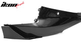 2022-2026 BMW 2-Series G42 M Sport IKON Style Rear Diffuser W/ Aprons Gloss Black PP