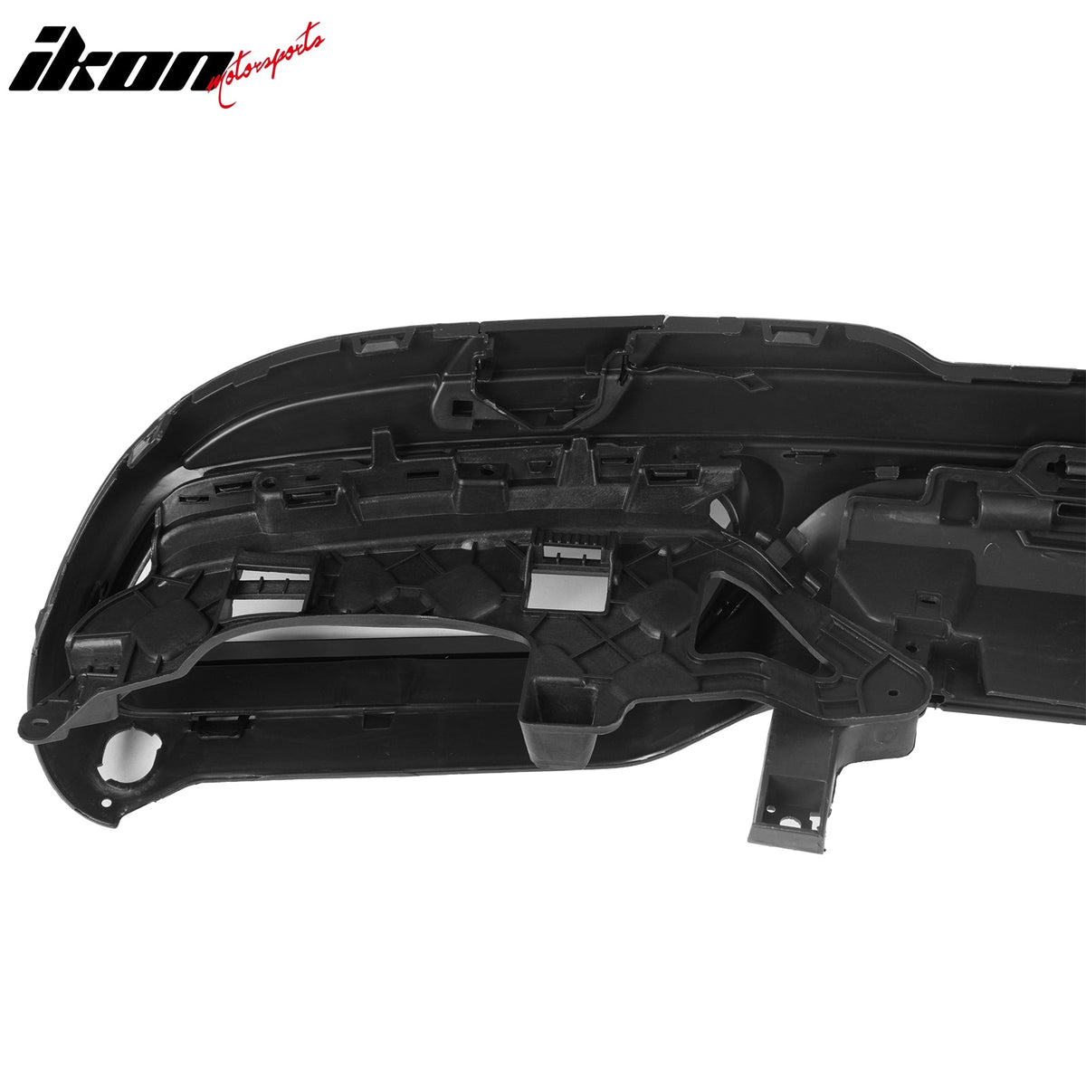 2014-2016 Benz E-Class W212 Sedan E63 Style Primer Black Rear Diffuser PP + Black Exhaust Tips