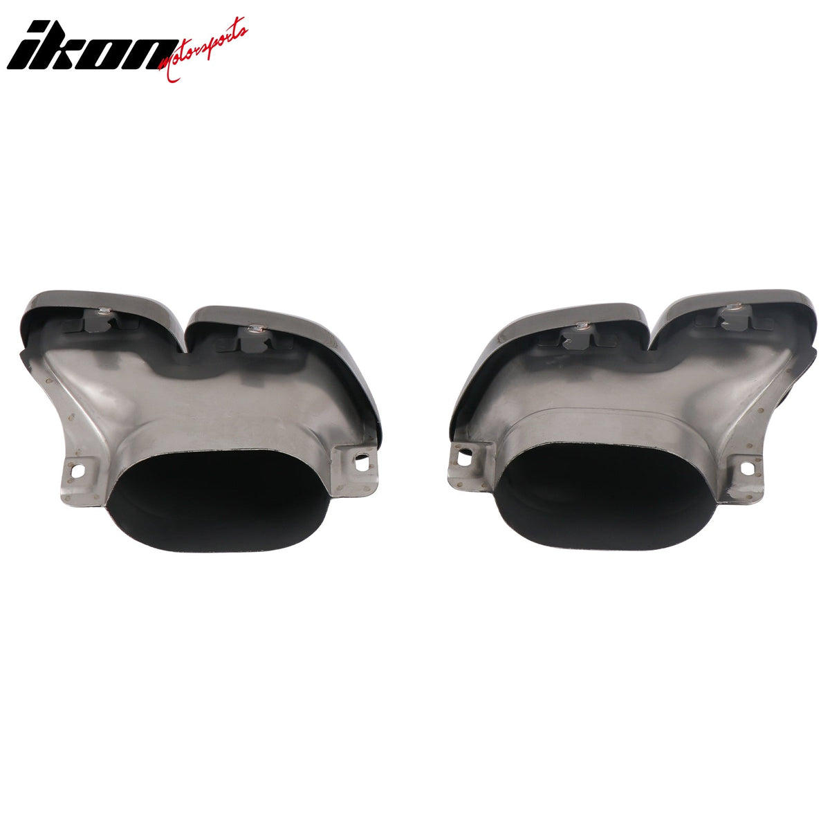 2015-2021 Benz C-Class W205 C63 Edition1 Style Black Rear Diffuser PP + Exhaust Tips