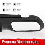 2015-2021 Benz C-Class W205 2019 Facelift C43 Style Gloss Black Rear Diffuser PP + Exhaust Tips