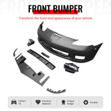 2005-2013 Chevrolet Corvette Base C6 Z06 Style PP Front Bumper Cover W/ Foglights