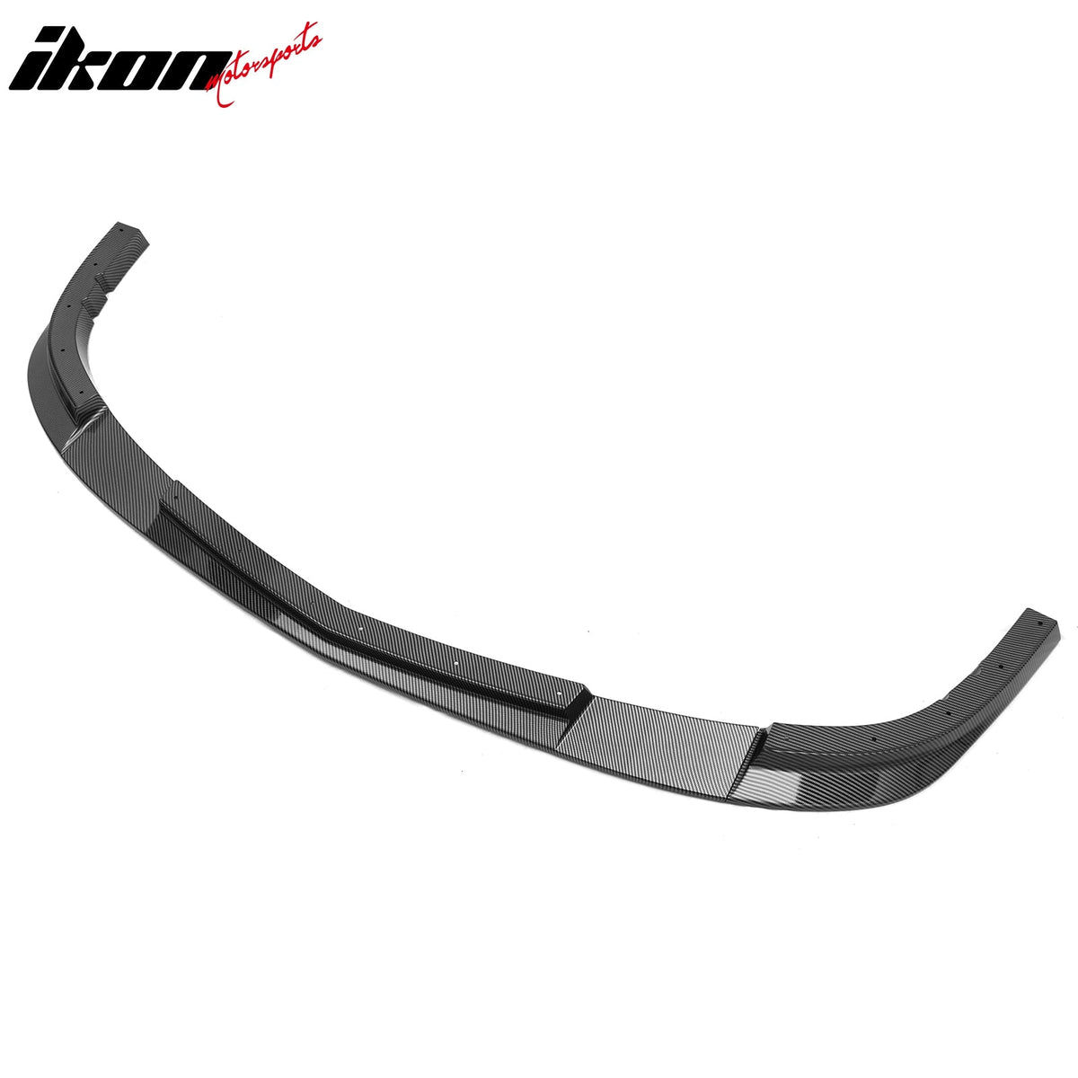 2005-2013 Corvette Base C6 Z06 Style PP Front Bumper Cover + Foglights + Carbon Fiber Print Front Lip