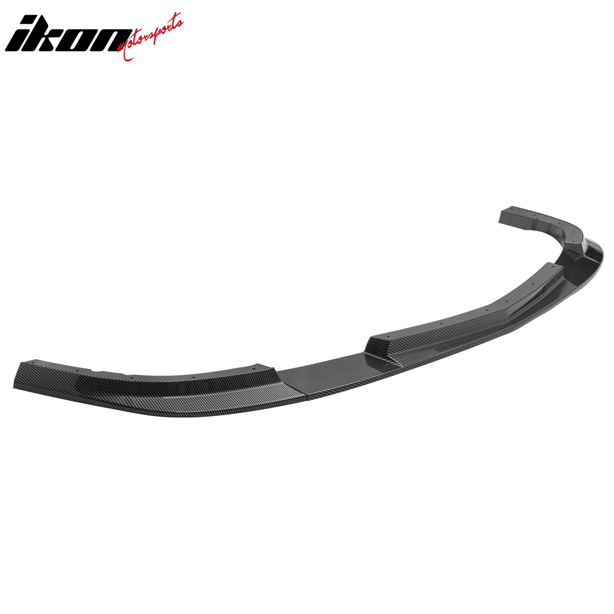 2005-2013 Corvette Base C6 Z06 Style PP Front Bumper Cover + Foglights + Carbon Fiber Print Front Lip
