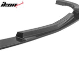 2005-2013 Corvette Base C6 Z06 Style PP Front Bumper Cover + Foglights + Carbon Fiber Print Front Lip