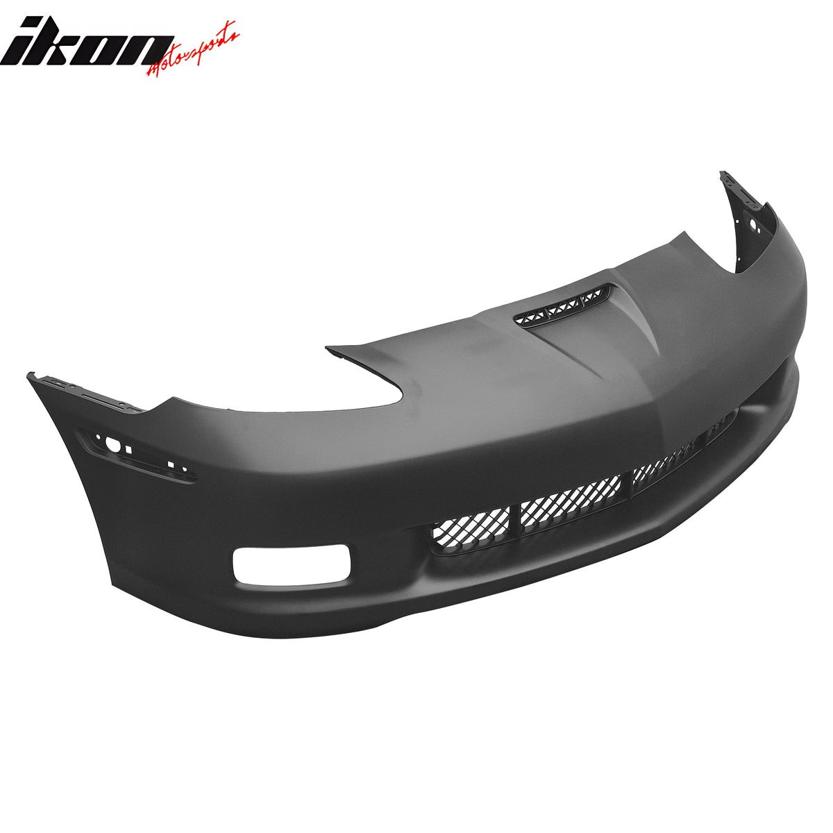 2006-2013 Chevrolet Corvette C6 Z06 Style PP Front Bumper Cover W/ Foglights