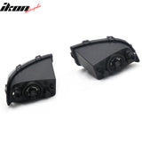 2006-2013 Chevy Corvette C6 Z06 Style Front Bumper Cover + Foglights + Gloss Black Lip