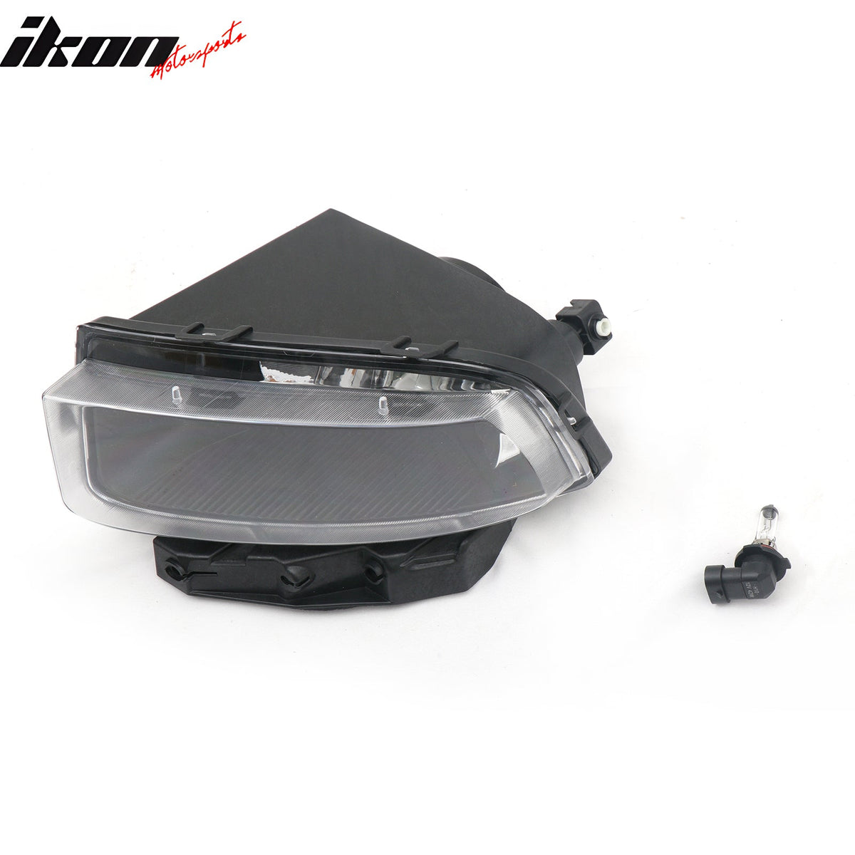 2006-2013 Chevy Corvette C6 Z06 Style Front Bumper Cover + Foglights + Gloss Black Lip