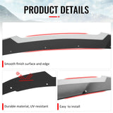 2011-2023 Dodge Charger SRT Gloss Balck Trunk Spoiler + Venom V2 Wickerbill Gurney Flap