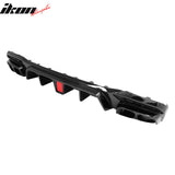 2017-2019 Benz GLE GLS Class Brabus BS Style Gloss Black Rear Diffuser PP + Exhaust Tips